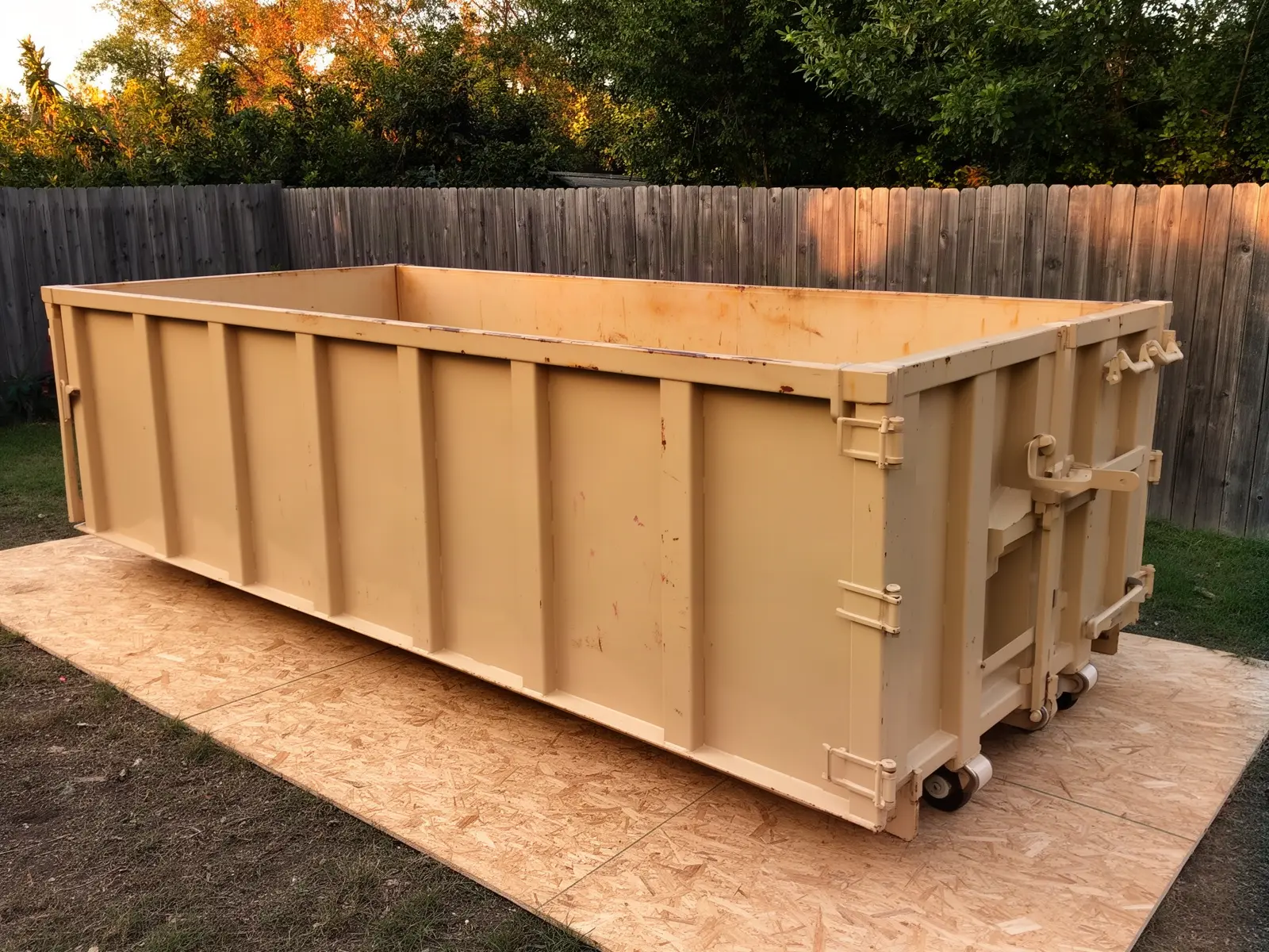 Roll-off dumpster from Catfish Key Dumpsters in Aventura, FL